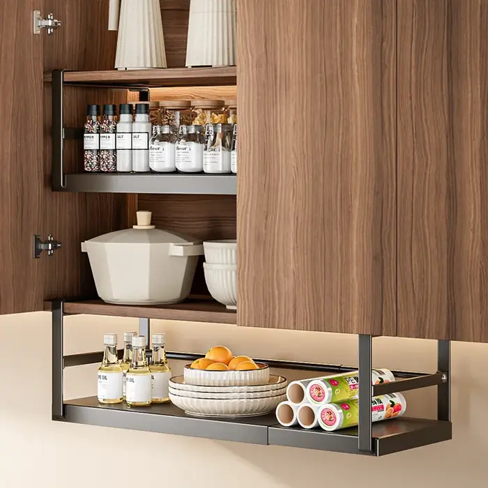 Support suspendu sous armoire de cuisine
