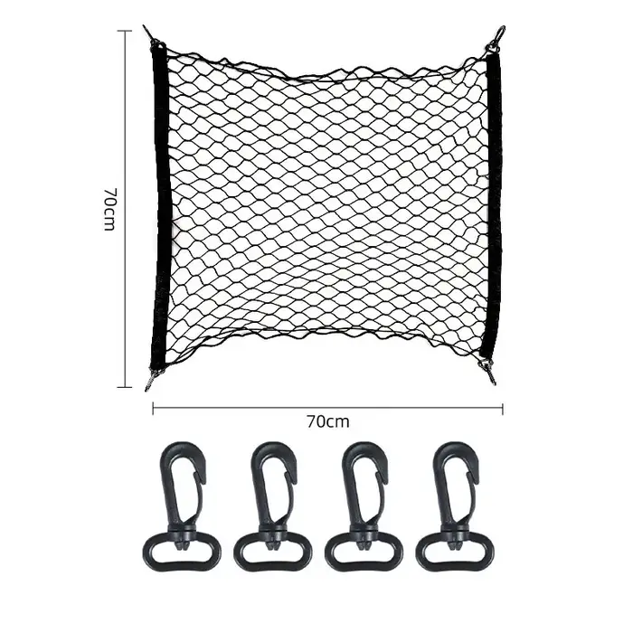 Réseau de stockage de coffre de voiture, réseau de stockage domestique à Double couche, réseau fixe 