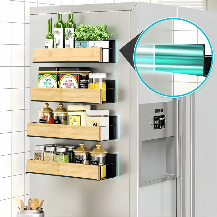 Étagère magnétique pour réfrigérateur