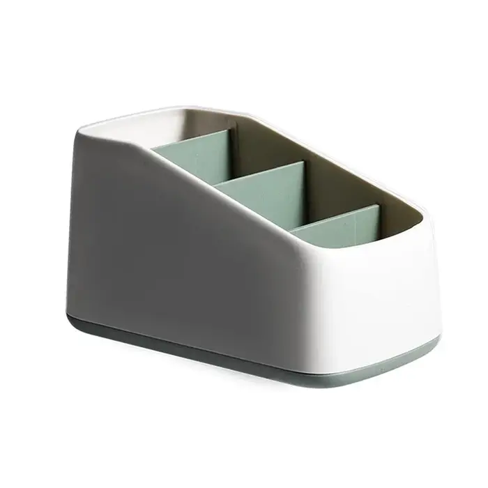 Support de télécommande boîte de rangement TV télécommande téléphone boîte de rangement trapézoïdale