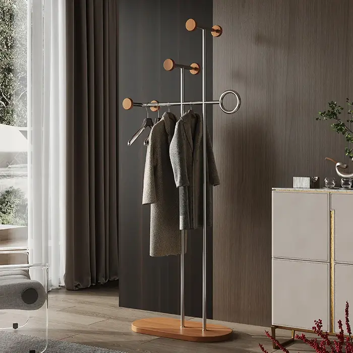 Porte-vêtements Design Vintage hôtel gain De place parapluie debout