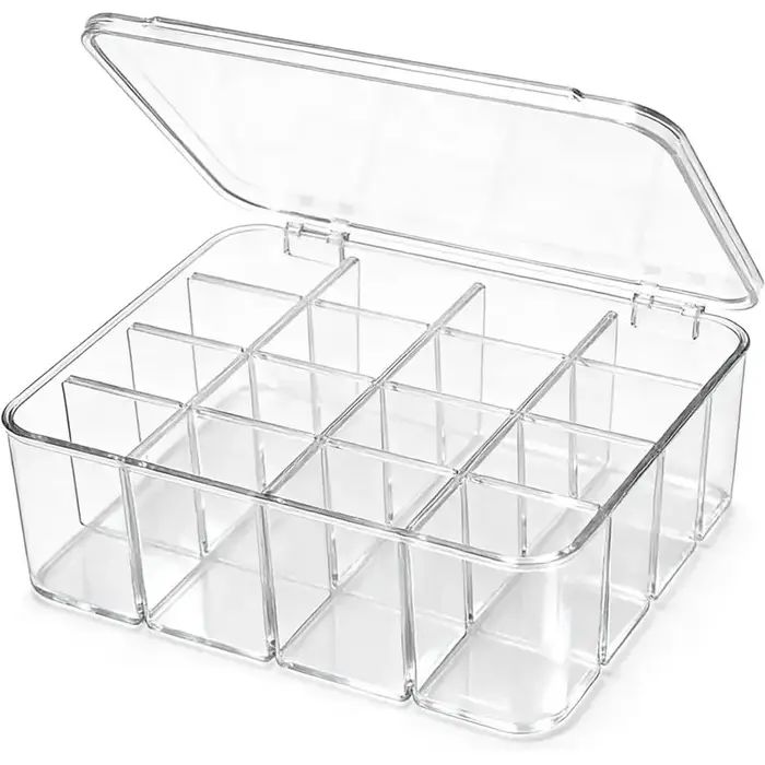 Boîte de rangement pour chaussettes et sous-vêtements B84B-Tie Box, boîte de rangement en plastique 