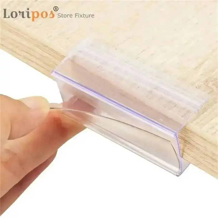 Clip de fixation pour étagère en verre ou bois