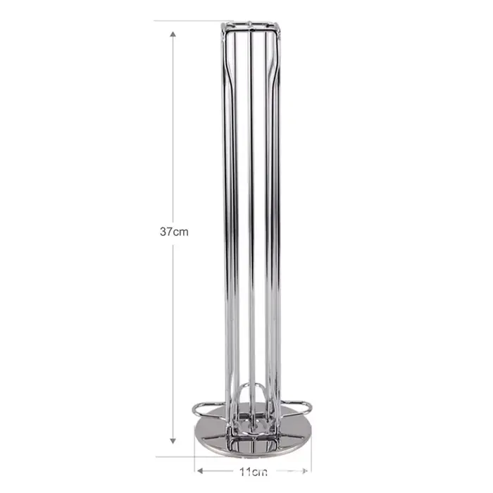 Support Rotatif T1 pour Capsules de Café, Étagère de Rangement pour Dosettes, 1 Pièce, 40 Dosettes