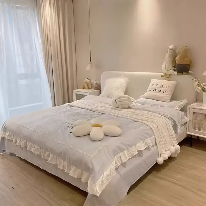 Armoires lit esthétique rangement Unique chambre