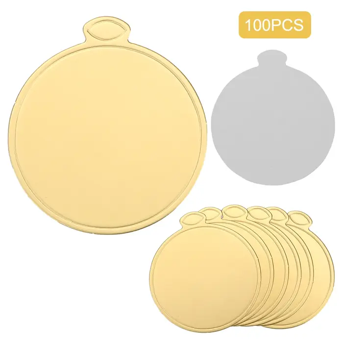 Plateau à gâteaux rond en carton jetable