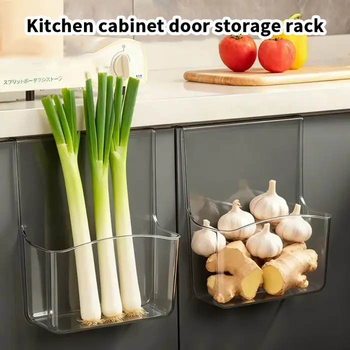 Support suspendu de porte d'armoire de cuisine, support de rangement derrière la porte, support de r