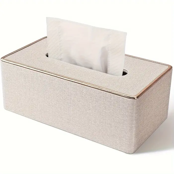 Boîte à mouchoirs en cuir de Style européen, avec conception créative de calandre de voiture pour bureau, maison et Restaurant
