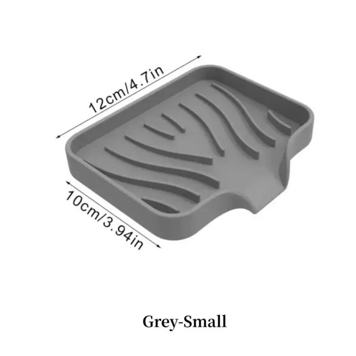 Lot de 1 porte-savon en silicone pour évier, antidérapant, créatif, pour cuisine et salle de bain, a