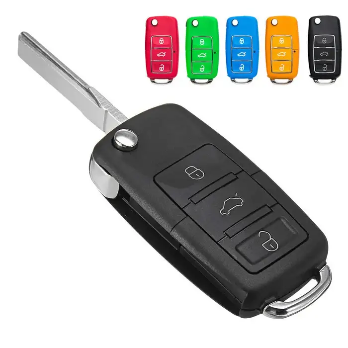 Nouveau Mini clé de voiture cachée créative factice coffre-fort compartiment Secret boîte de rangement vide