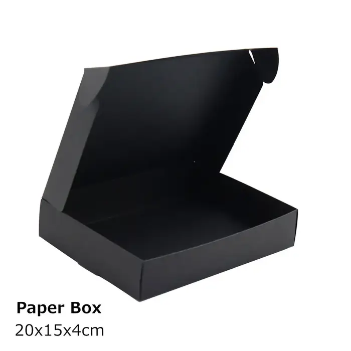 Boîtes en papier d'emballage pliantes simples de Style avion