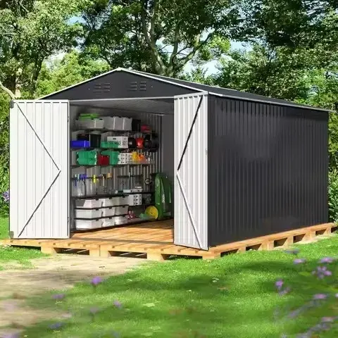 Abri de jardin en acier