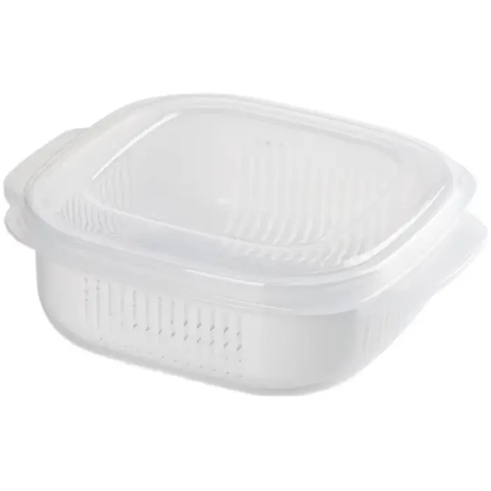 Boîte de conservation alimentaire 3/1 PCS pour cuisine, riz, légumes, fruits, à emballage séparé, co