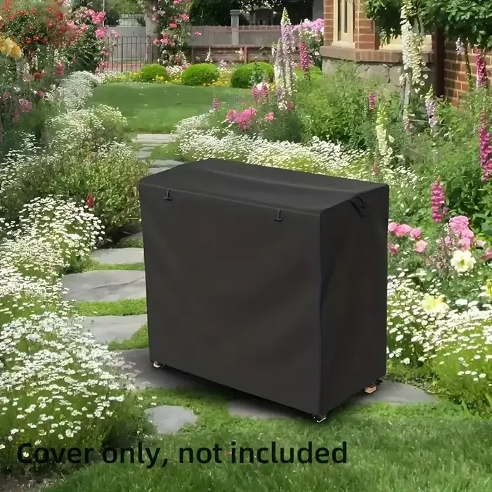 Housse de rangement extérieure en tissu Oxford, adaptée aux jardins et cours (housse uniquement), 1 