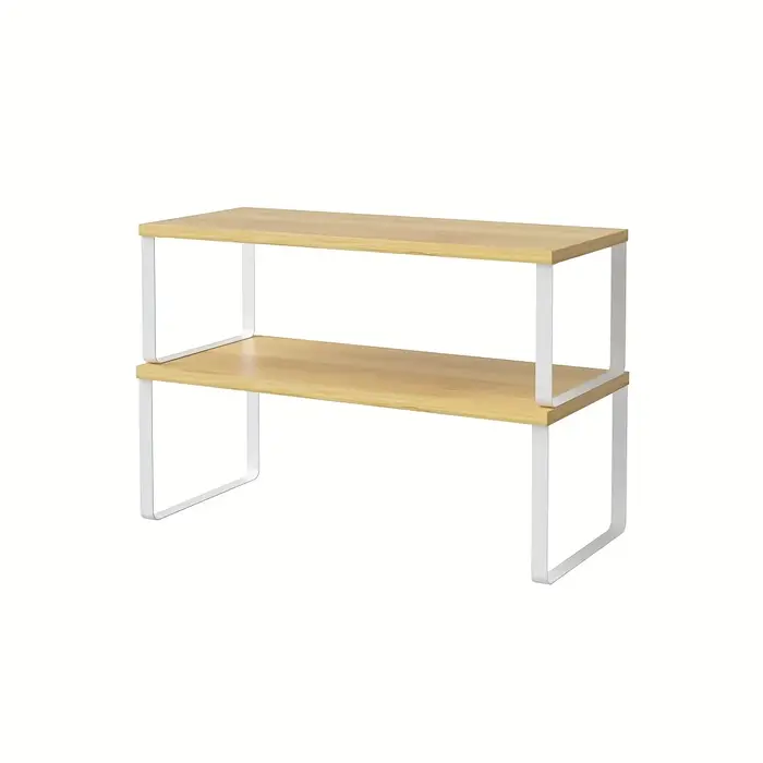 Étagères de comptoir de cuisine, ensemble de 2 supports à épices, étagère d'organisation empilable p