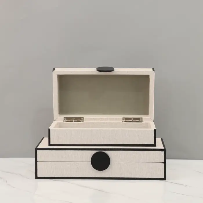 Boîte de rangement en bois