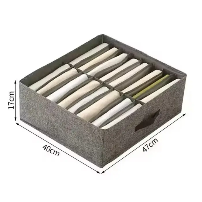 Organisateur de placard pour vêtements, pantalons, jeans, boîte de rangement, tiroirs, sous-vêtement