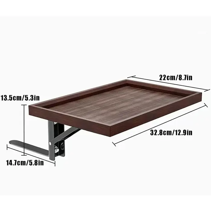 Étagère de chevet pliable