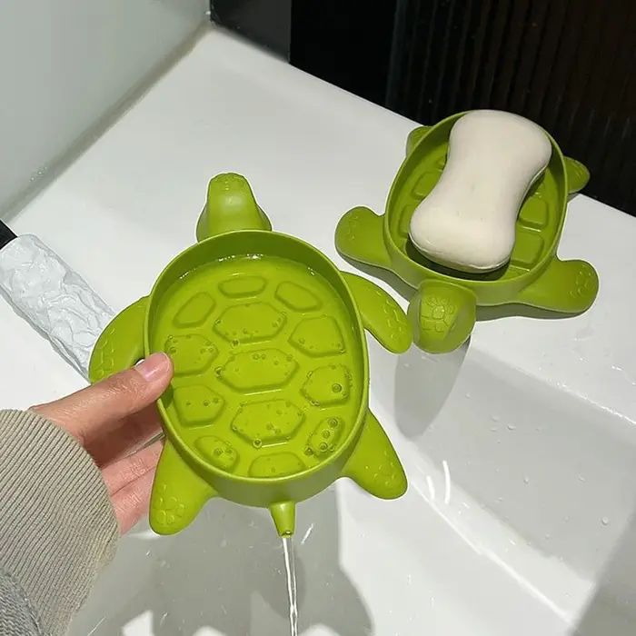 Boîte à savon de vidange de tortue
