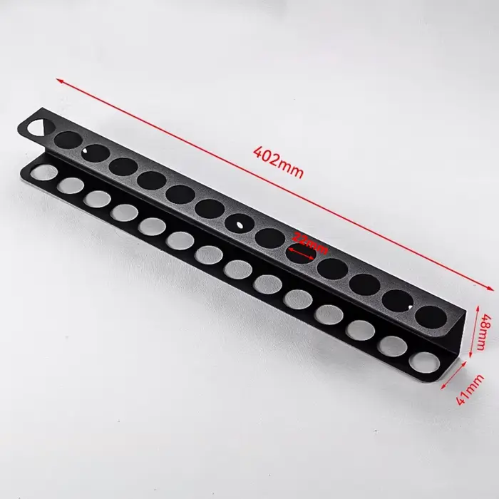 Support de rangement pour pinces et tournevis, organisateur d'outils mural robuste en métal pour Gar