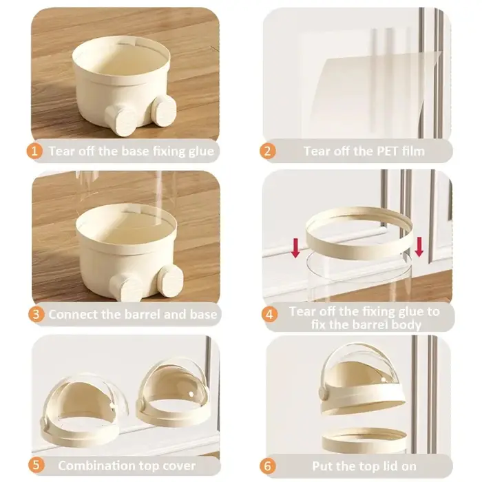 Boîte de rangement pour poupées