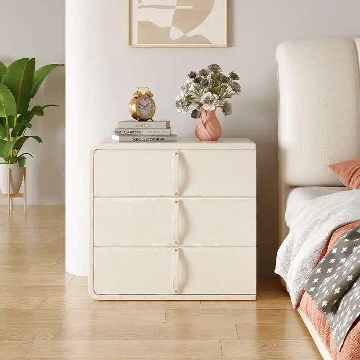 Avec tiroirs rangement Tables De chevet Design Simple gain De place Table De chevet chambre luxe Mes