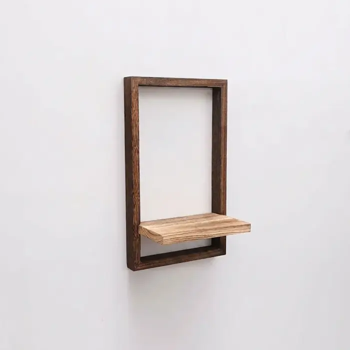 Étagère murale créative en bois pour plantes, forte capacité de charge, support de plantes d'intérie
