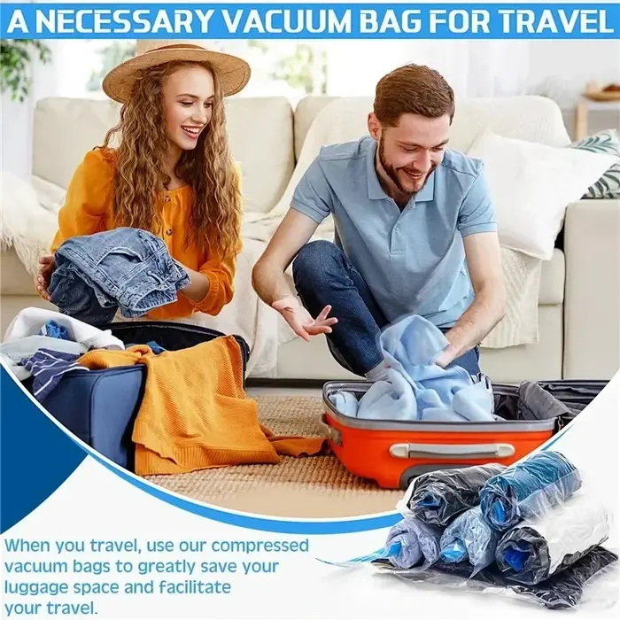Sacs sous vide pour ranger les vêtements