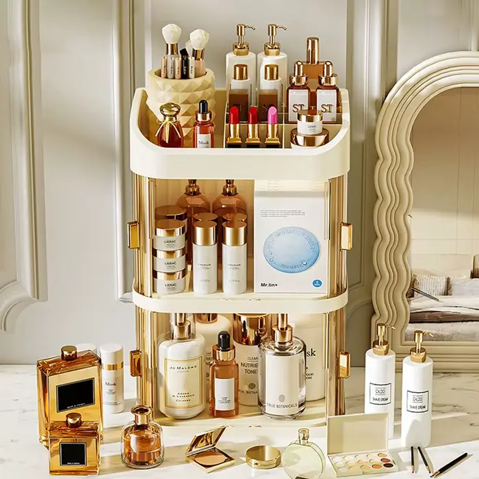 Boîte de rangement de cosmétiques