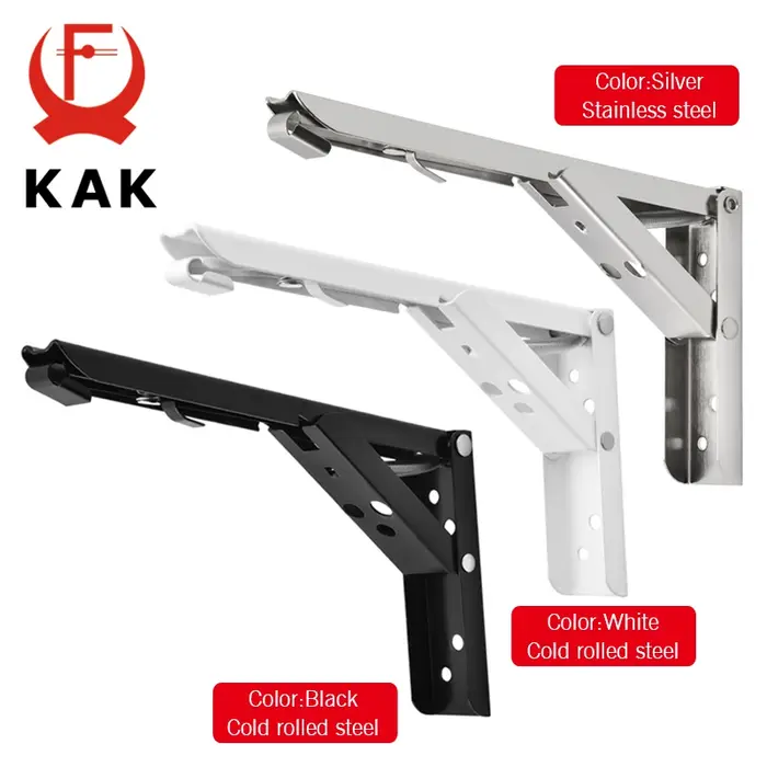KAK 2 pièces supports d'étagère pliants support