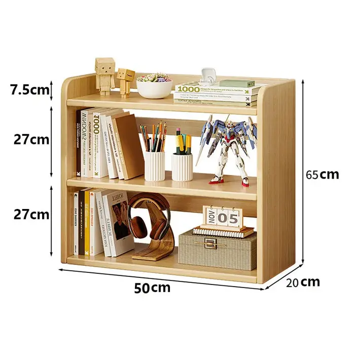 Étagère de bureau à 3 niveaux