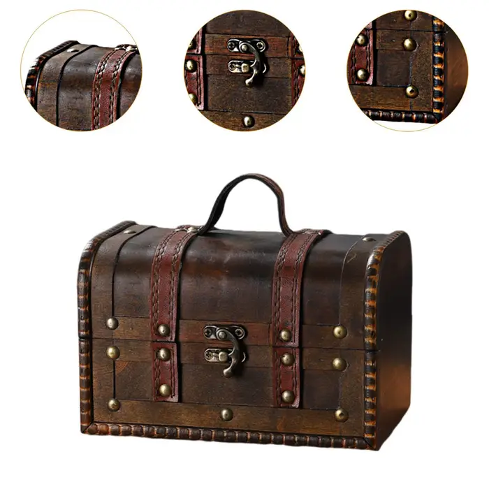 Boîte à bijoux en bois