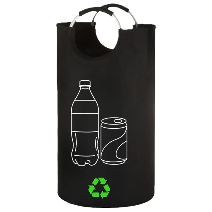 Sacs de recyclage 82L en tissu Oxford avec poignée en aluminium