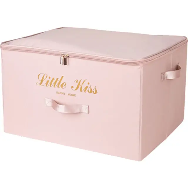 Boîte de rangement pliable pour vêtements, couette, tissu, conteneur, Cisco, grande capacité