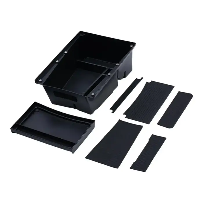 Boîte de rangement sous accoudoir pour voiture, plateau de rangement pour Console centrale de voitur