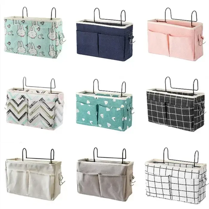 Sac de rangement pour lit d'étudiant