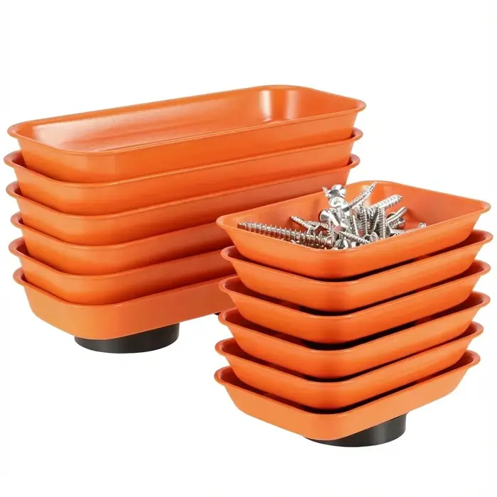 Ensemble de plateaux de pièces magnétiques