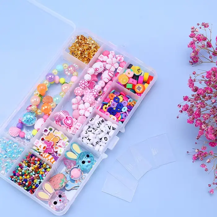 Boîte à bijoux en plastique