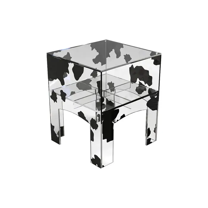 Table d'appoint compacte pour canapé de salon