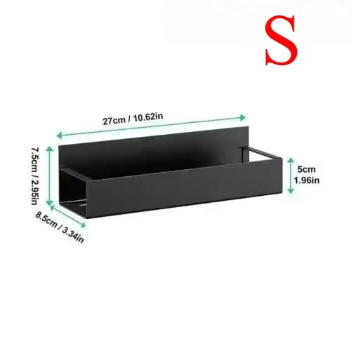Étagère magnétique pour réfrigérateur, panier de rangement latéral pour épices et articles divers, o