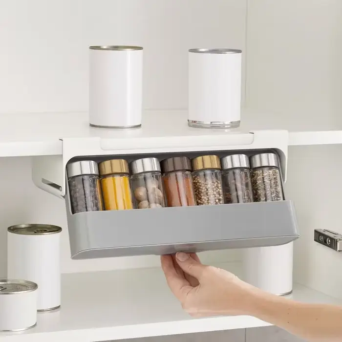 Support de rangement de bouteilles d'assaisonnement de cuisine