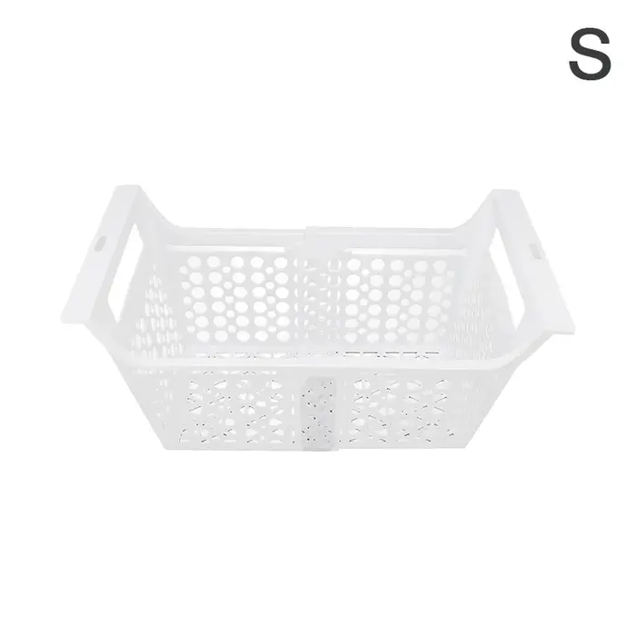 Panier de congélateur coffre sans odeur, support de rangement pour réfrigérateur à charge lourde, or