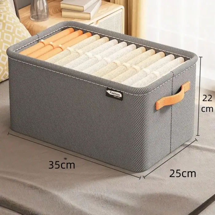 Boîte de rangement pour vêtements et pantalons, panier de rangement pour articles ménagers et jouets