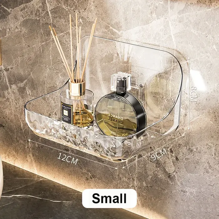 Acryli – étagère de salle de bain sans perceuse, organisateur de douche, support de rangement, lavab