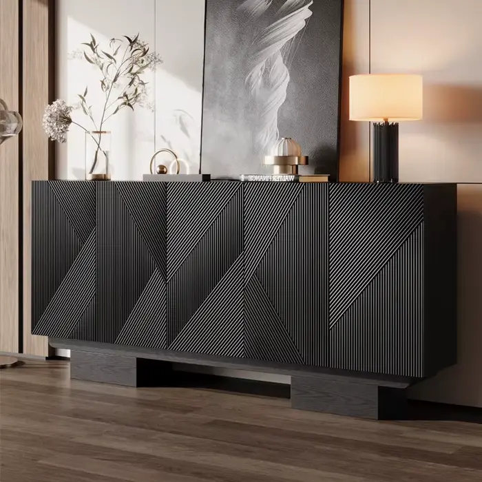 Meubles de rangement sur pied pour salon