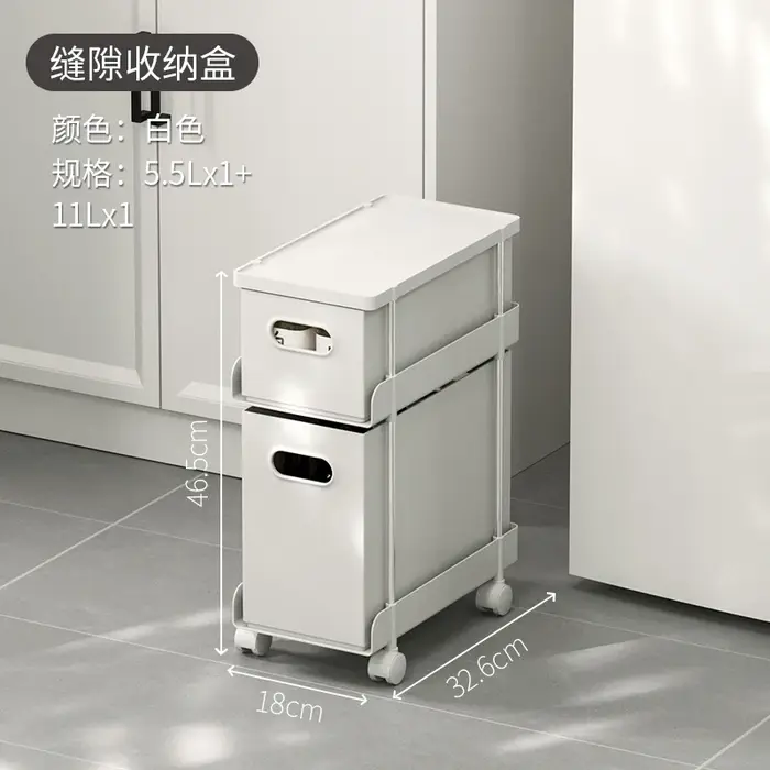 Étagère de rangement pour espace de cuisine, armoire latérale étroite de Type tiroir, organisateur d
