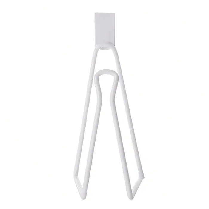 Porte-papier hygiénique avec finition peinte, support mural, facile à installer, conception sans per
