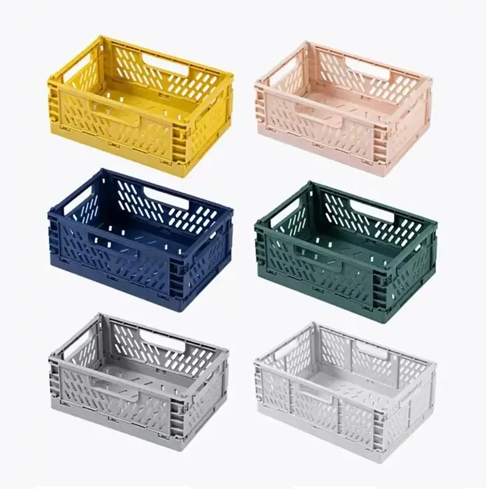 Caisse de rangement pliable et pliable