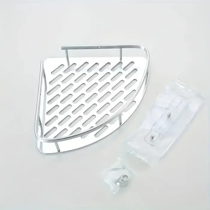 Support de rangement pour salle de bain  Pas d'étagères pour perceuses  Support mural  Étagère d'ang