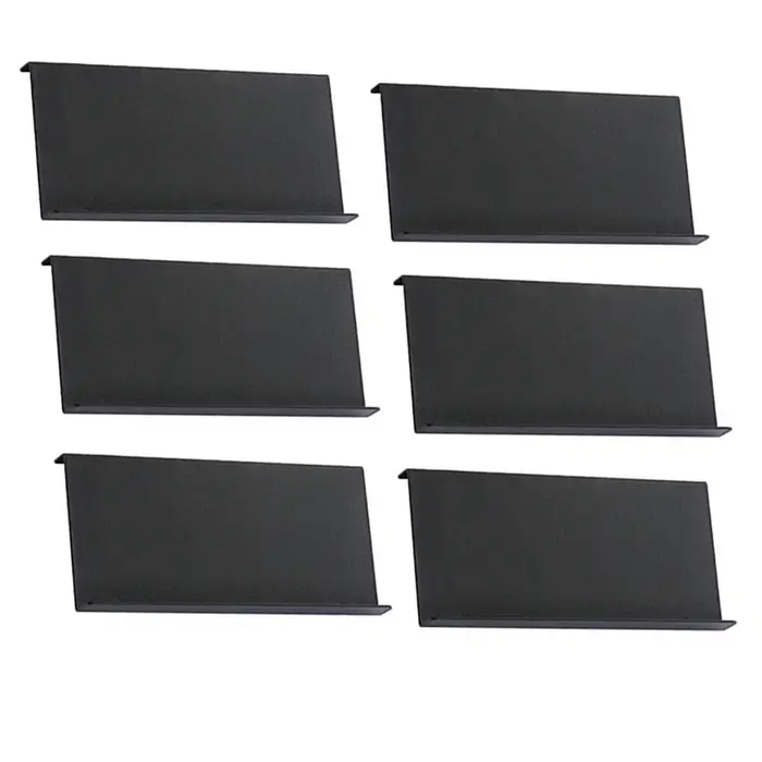 Organisateur de tiroir à épices extensible 6 pièces, support de rangement durable en plastique pour 